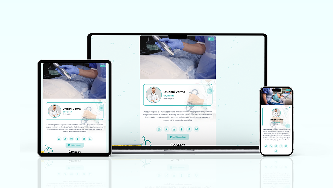Doctor mockup